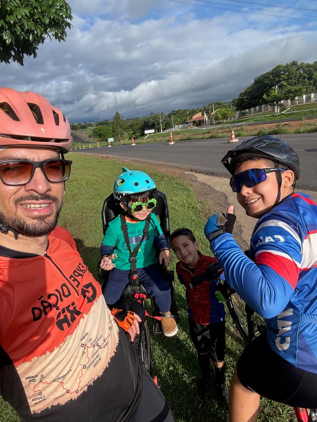 Biking with kids